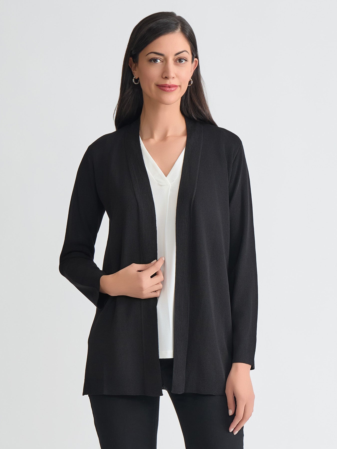 Open Front Icon Cardigan