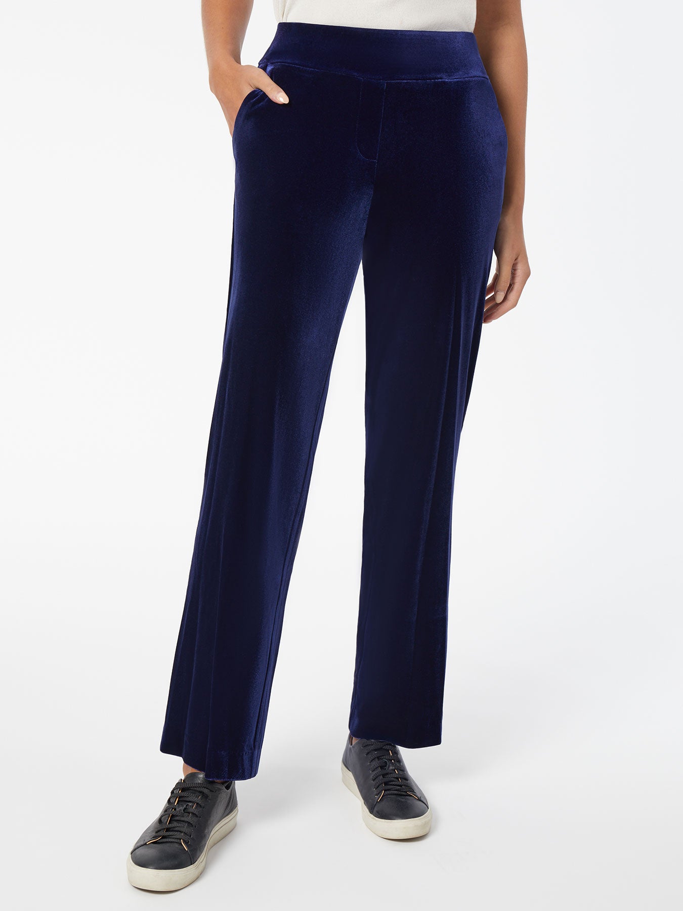 Velvet Straight Leg Pants