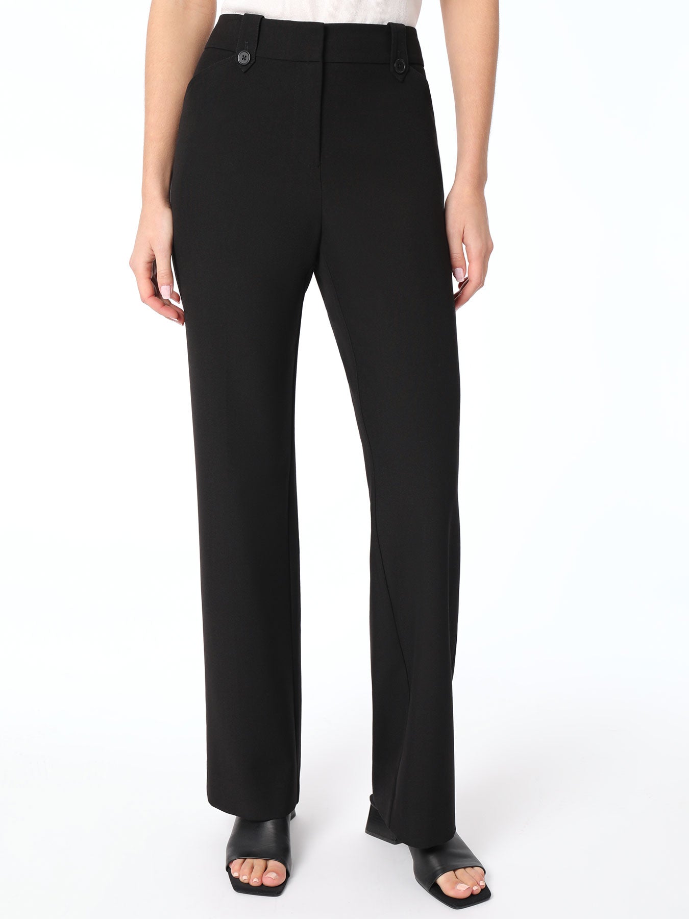 Bi-Stretch Straight Leg Pants Bi-Stretch Straight Leg Pants