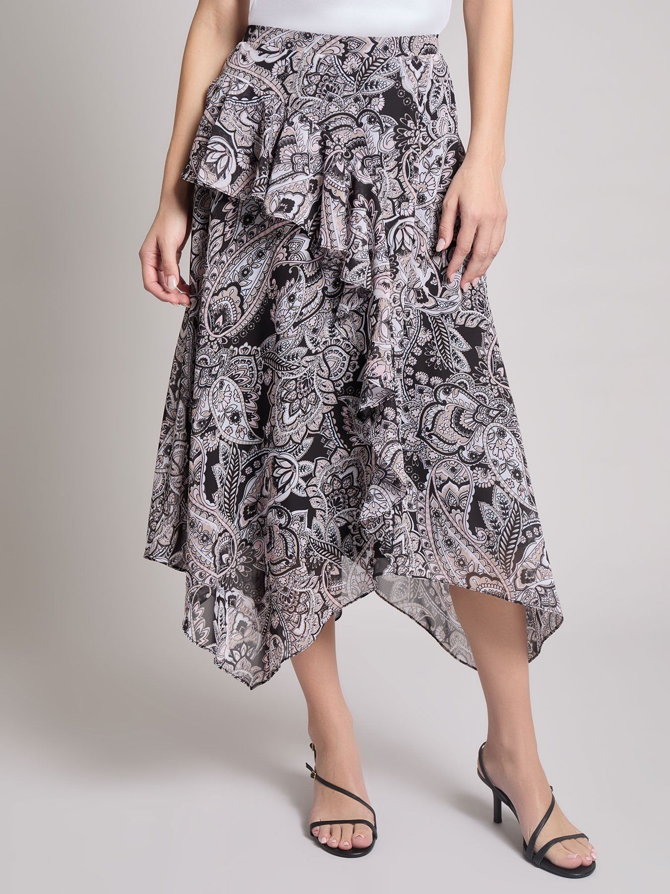 HAENGNAE ヘンネOMOCHI VOLUMINOUS MIDI SKIRT HAENGNAE ヘンネOMOCHI VOLUMINOUS MIDI SKIRT