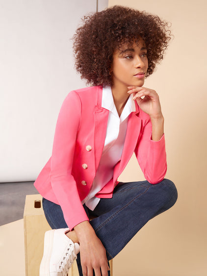 Saco De Terciopelo Mujer Jones New York Chamarra Impermeable