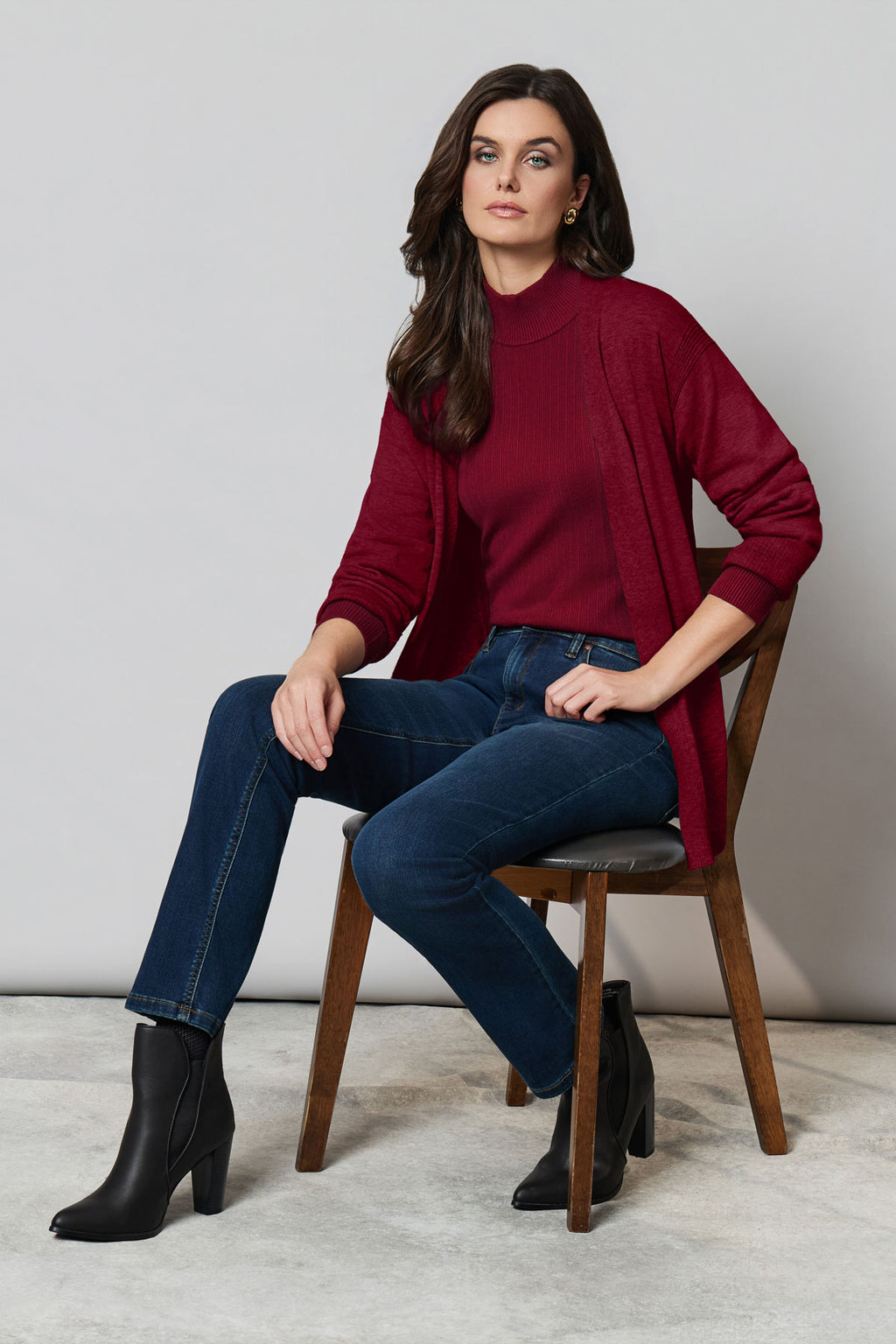 Cozy Side Slit Cardigan