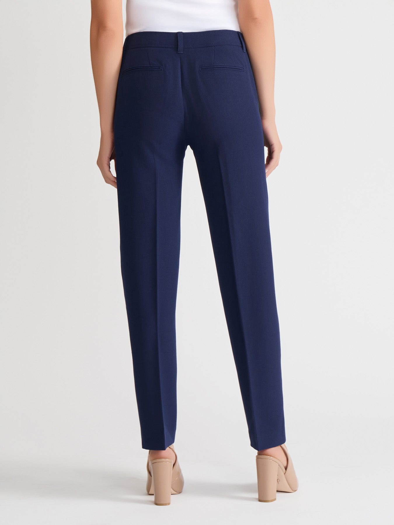 Straight Leg Pant - Navy Blue Pants | Jones New York