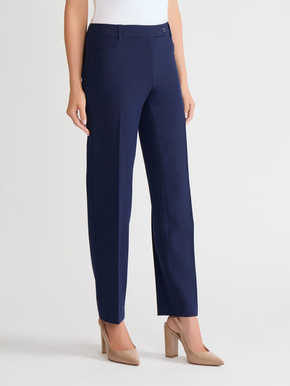 Straight Leg Pant - Navy Blue Pants