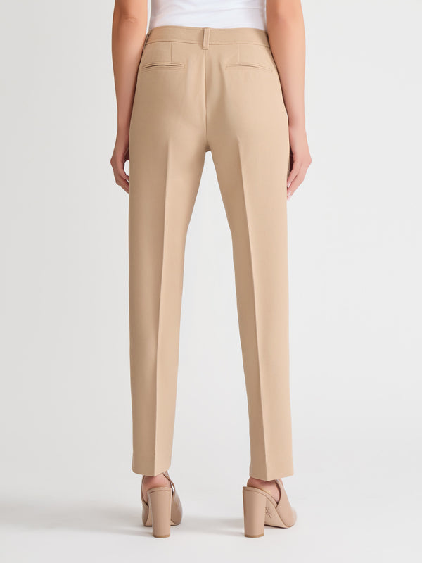 Trousers High Waisted Beige Woman's Dress Pants Jones New York Women's  Bi-Stretch Slim Leg Pants, 14