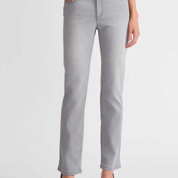 Street One Women's Style York 1-knopf 59 Jeans in Casual fit, Grey Street One Women's Style York 1-knopf 59 Jeans in Casual fit, Grey