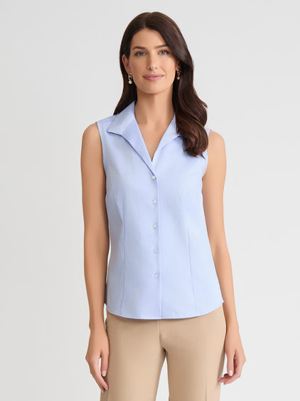 sleeveless dress shirt Jones New York Easy-Care Button-Up Always pristine and just Waist Size:31″ Reformation Vea Midi Dress GL-07.25.25