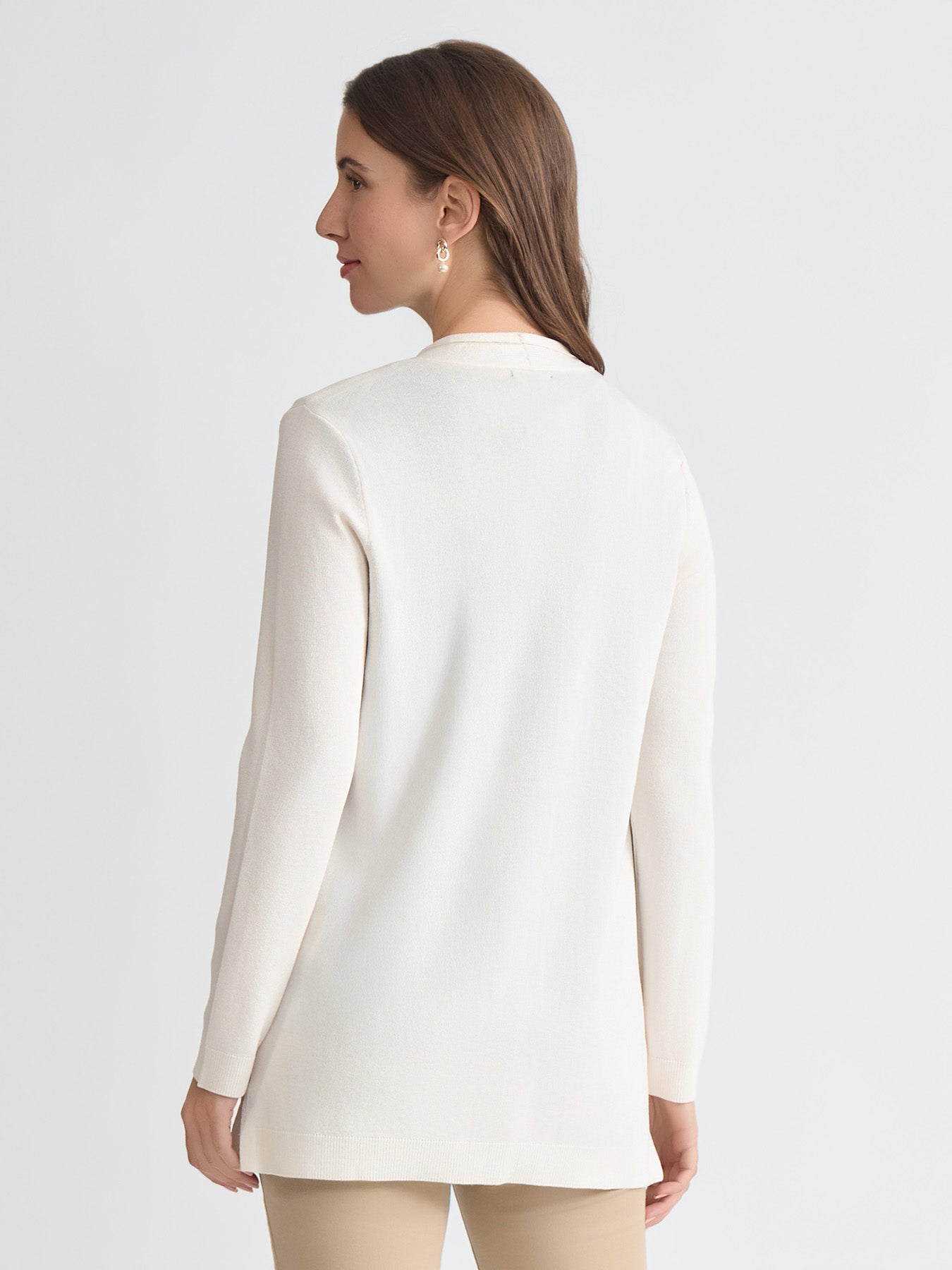 Open Front Icon Cardigan
