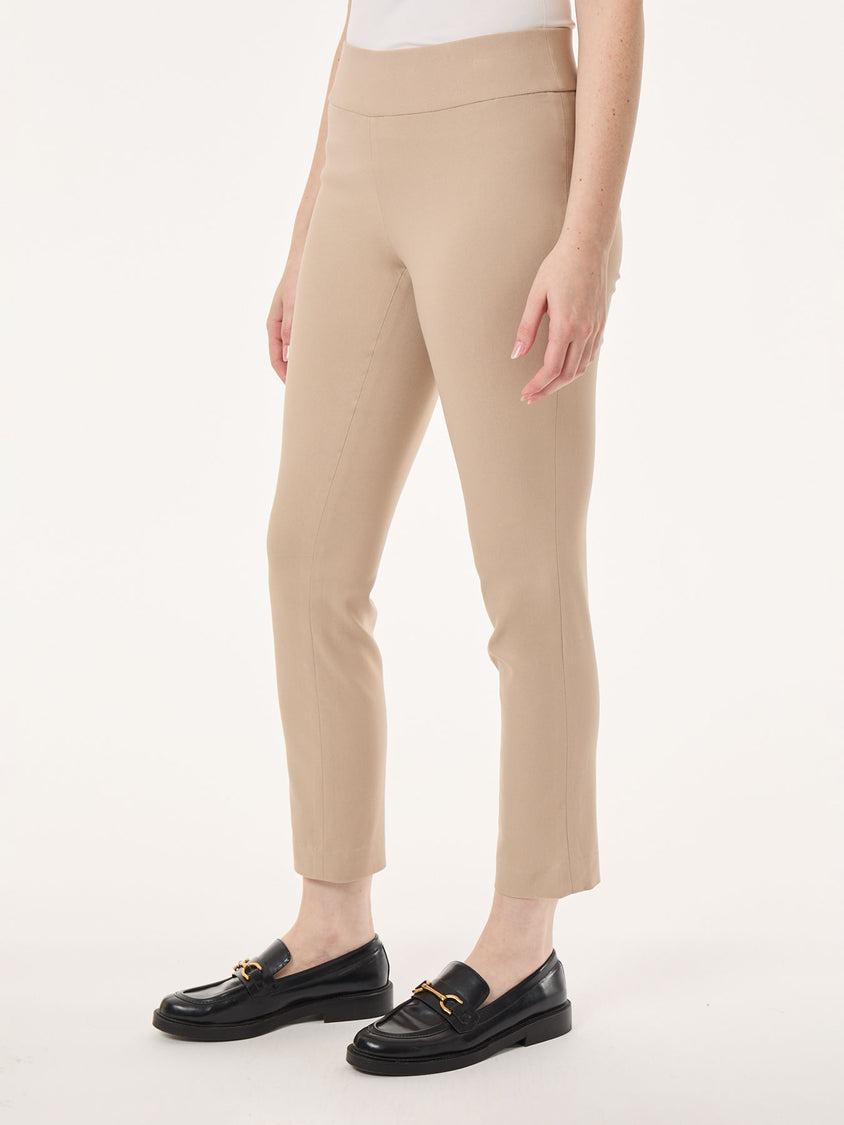 Straight Leg Pull On Pants