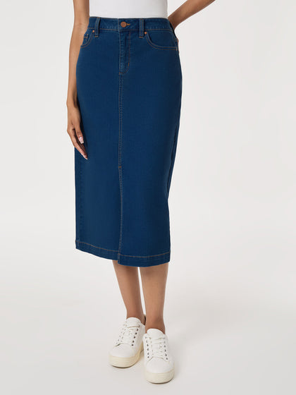 Denim Dresses & Skirts