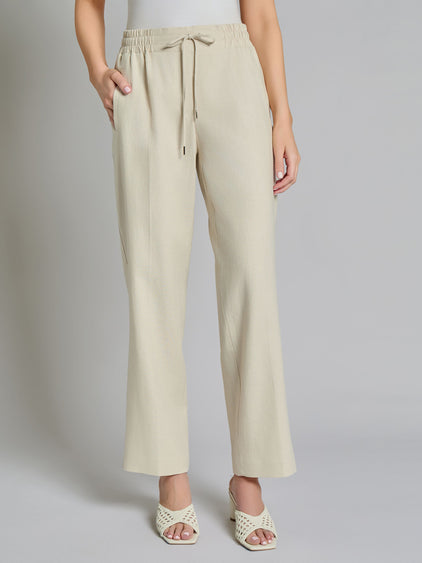 Pull-On Drawstring Trouser