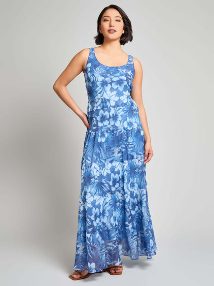 Sleeveless Tiered Maxi Dress Sleeveless Tiered Maxi Dress