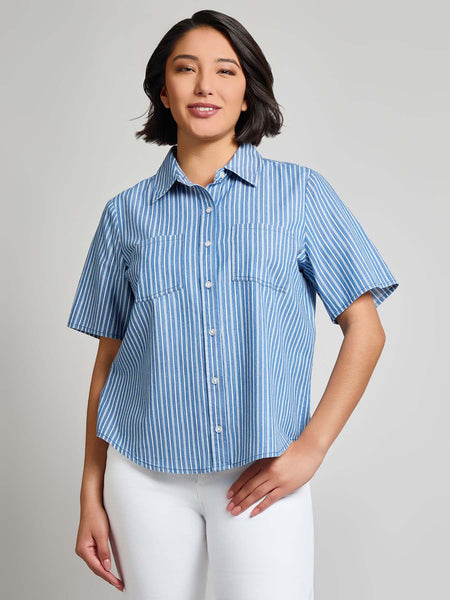 Medium Indigo/White / L