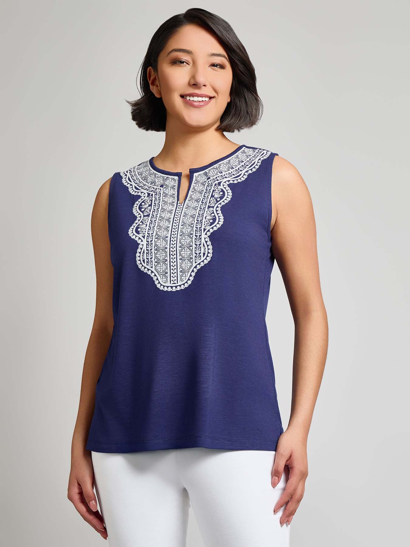 Pull-On Drawstring Skirt
