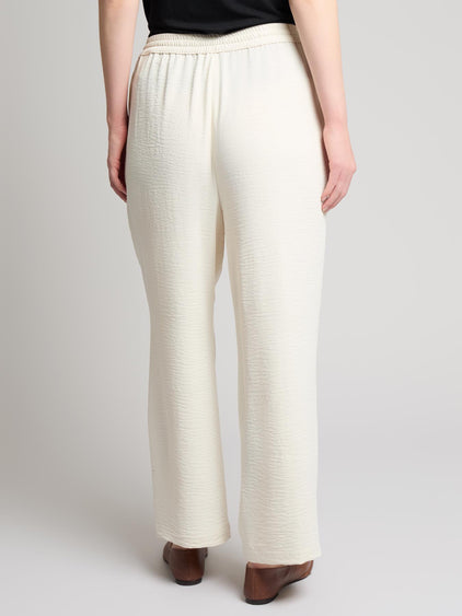 Jones New York Pull-On Drawstring Wide Leg Pant