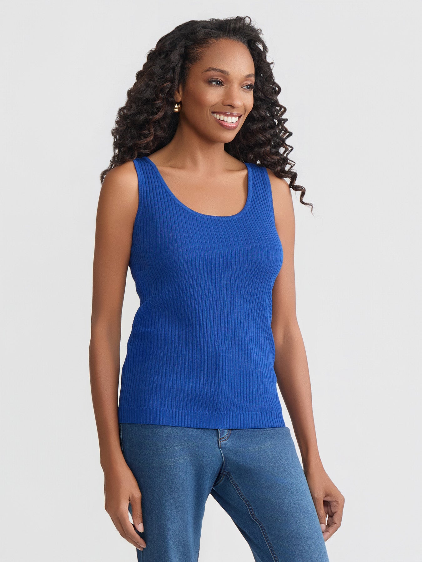Ribbed Mock Neck Sweater