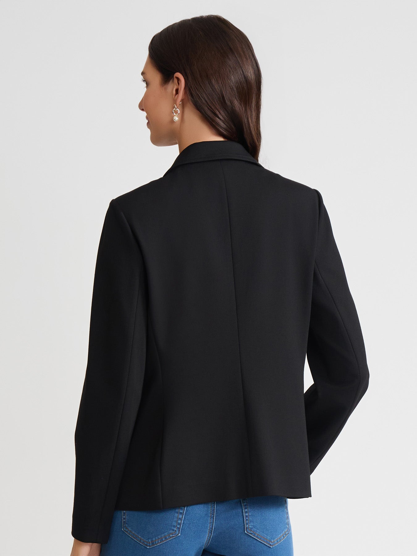 Faux Double Breasted Jacket