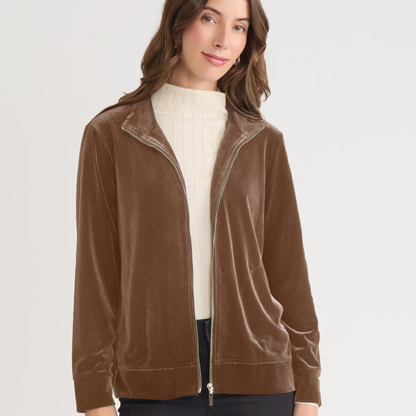 即日発送　Back Open Velours Tops 11609158-