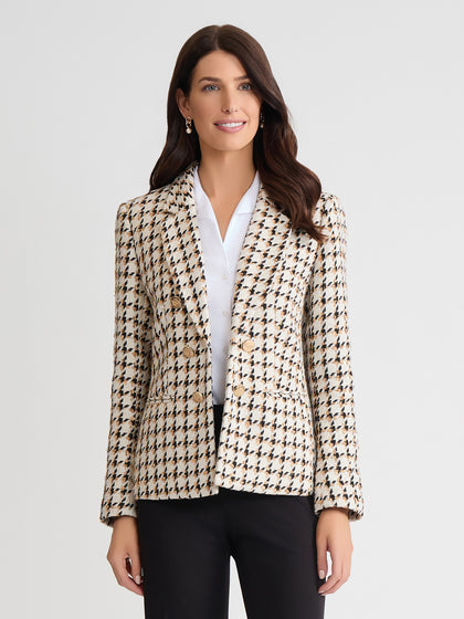 Chemisier Sans Manches Jones New York Femme - Taille 2XL, Rayé Bleu Et Blanc, 100% Coton, Neuf Avec étiquette