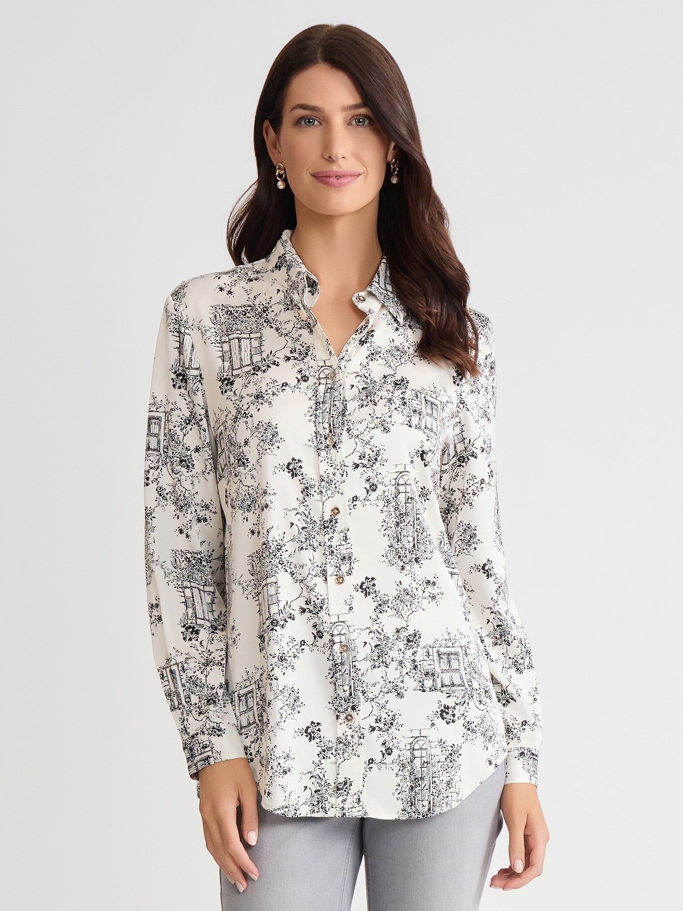 Button-Front Shirt