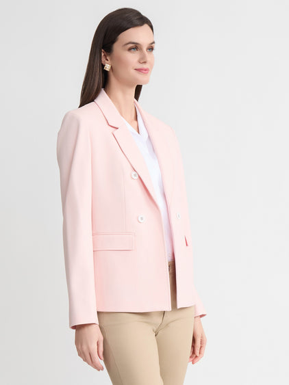pink dress jacket womens Youlander Fur MY-27 Women's Dark Pink Loose Fit Suit Jacket Top with Fluffy Ostrich Feather Cuffs Fashion Over Coat (US, Alpha, Small, Regular, Regular, Rose Pink) at Amazon Women's Clothing store