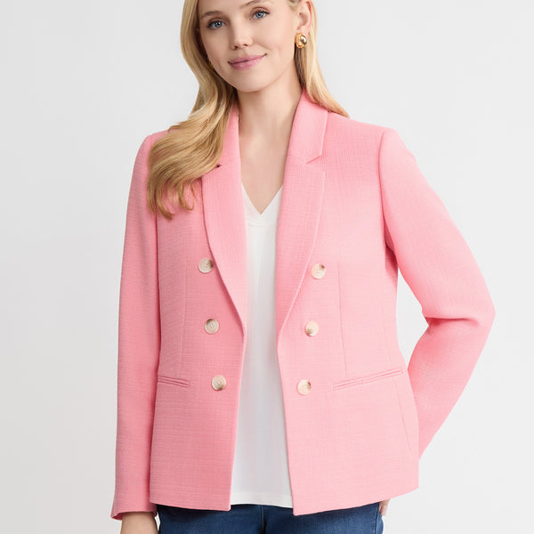 Faux Double Breasted Jacket