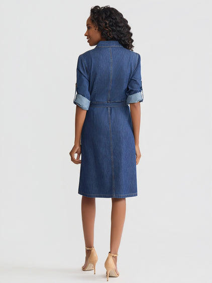 Jones New York Midi Shirtdress