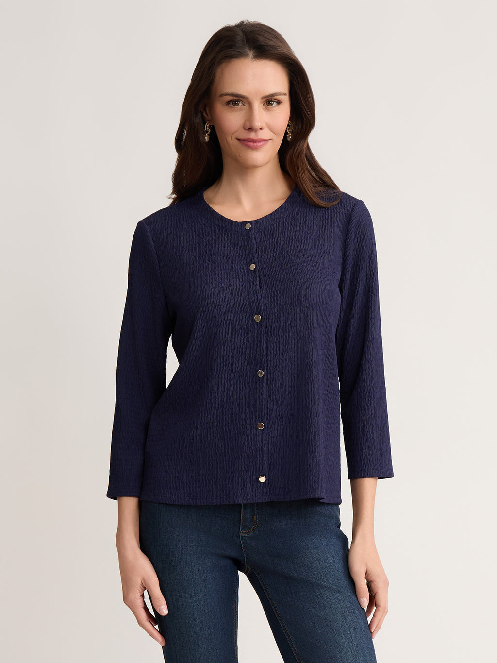 Button Front Cardigan