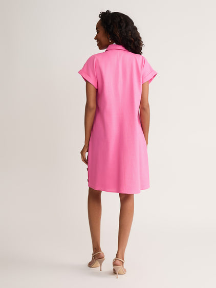 pink linen sheath dress Buy Pink 100% Linen Shift Dress from Next USA