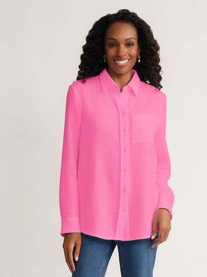 Jones New York Pocket Shirt