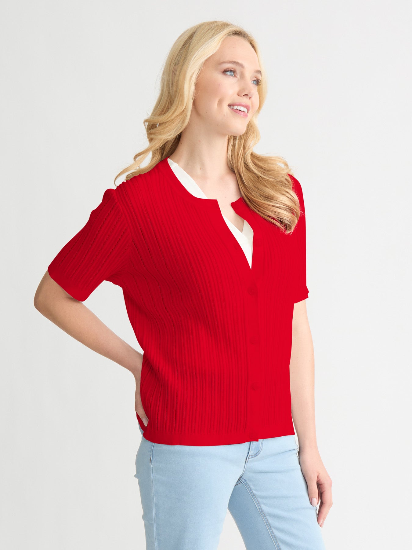 Sutton Short Sleeve Cardigan