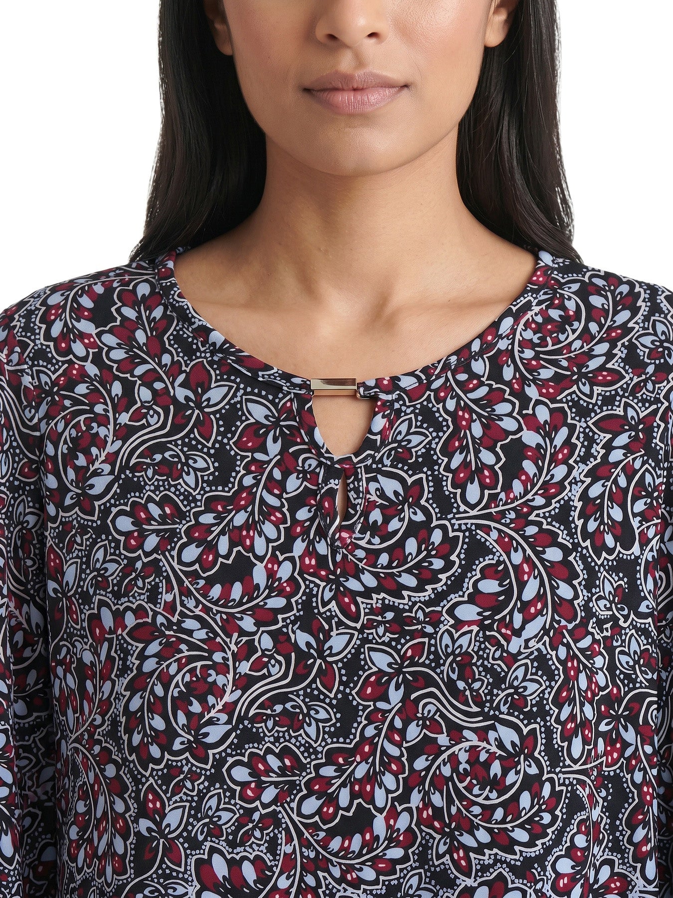 Keyhole Neck Top