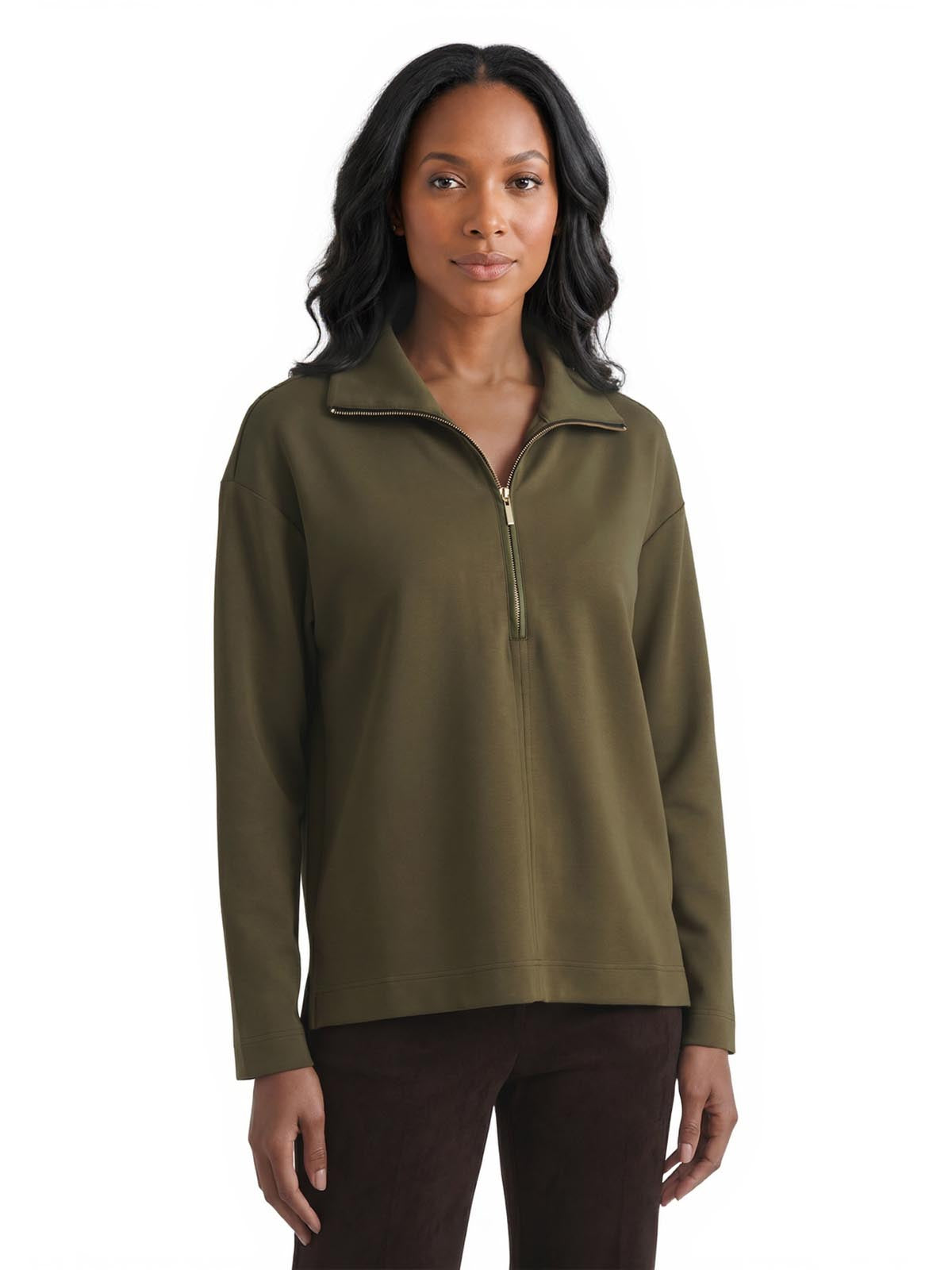 Quarter Zip Sweater