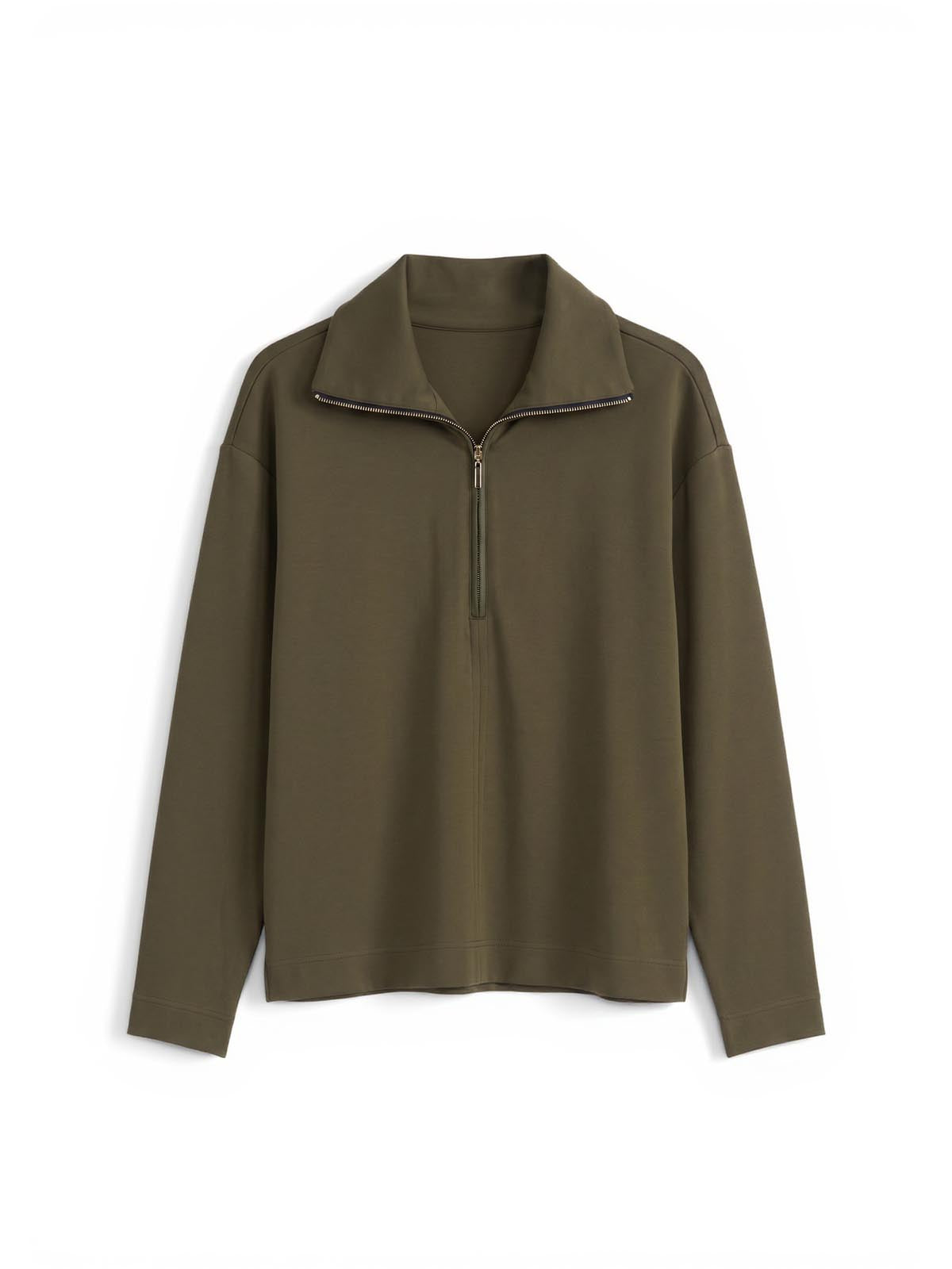Quarter Zip Sweater