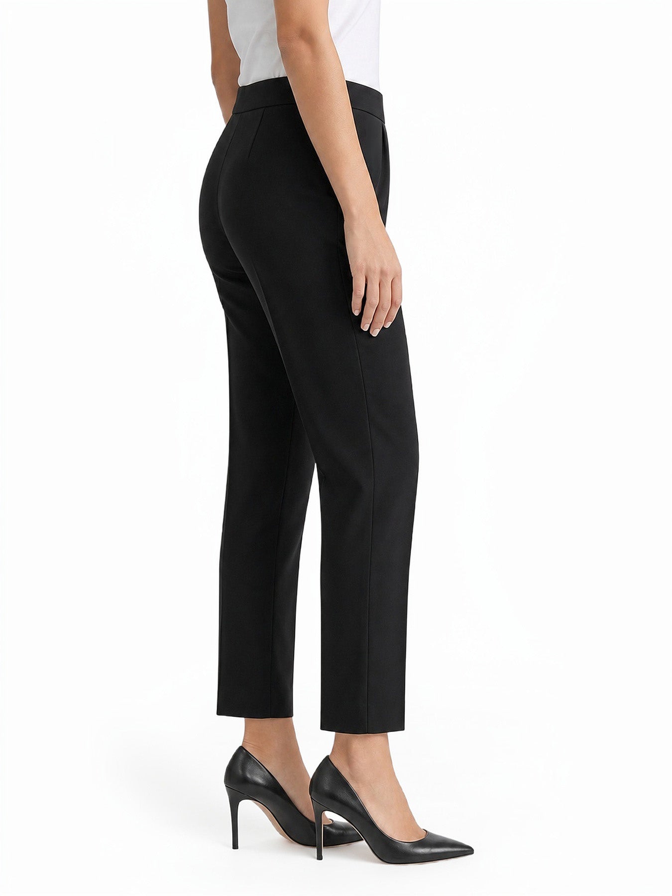 Pull-On Pintuck Pants