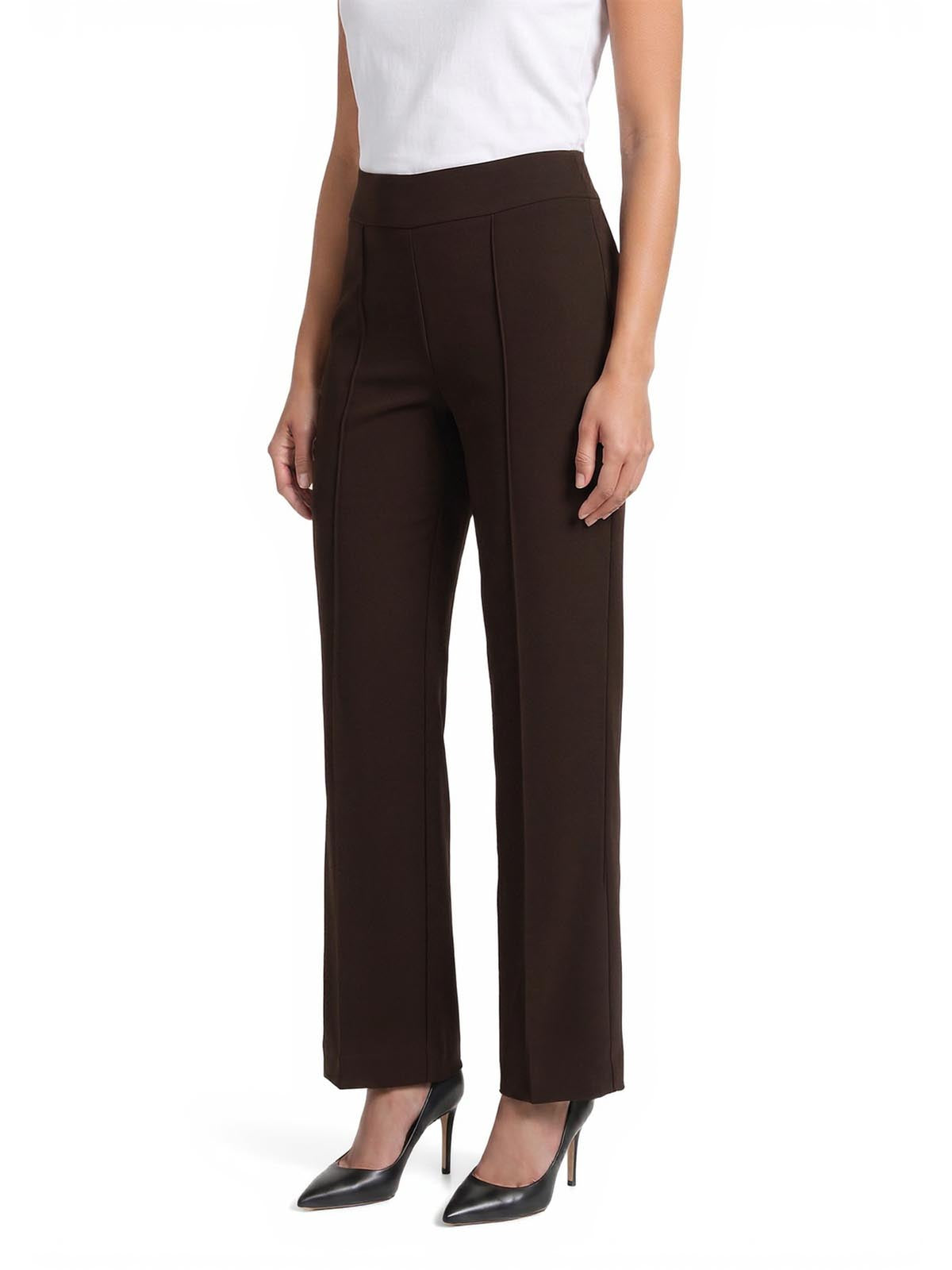 Pull-On Pintuck Pants