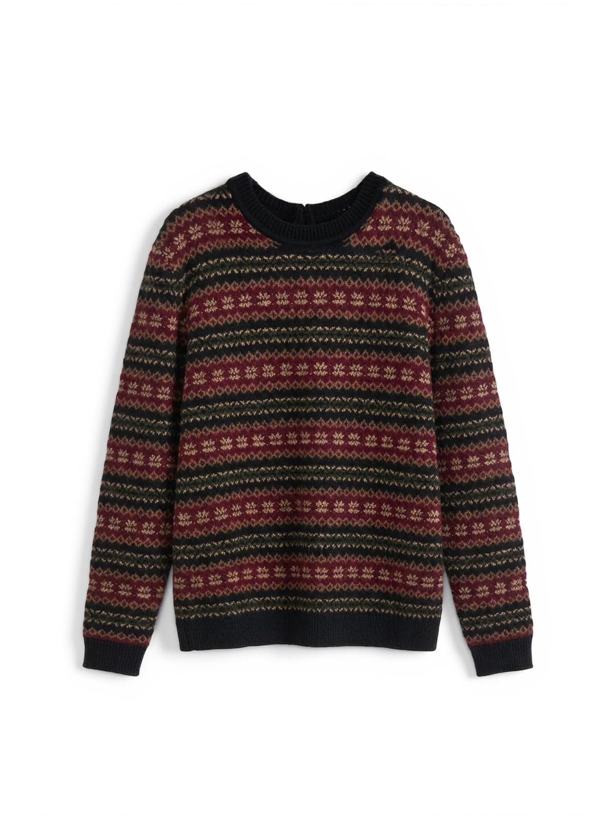 Fair Isle Crewneck Sweater