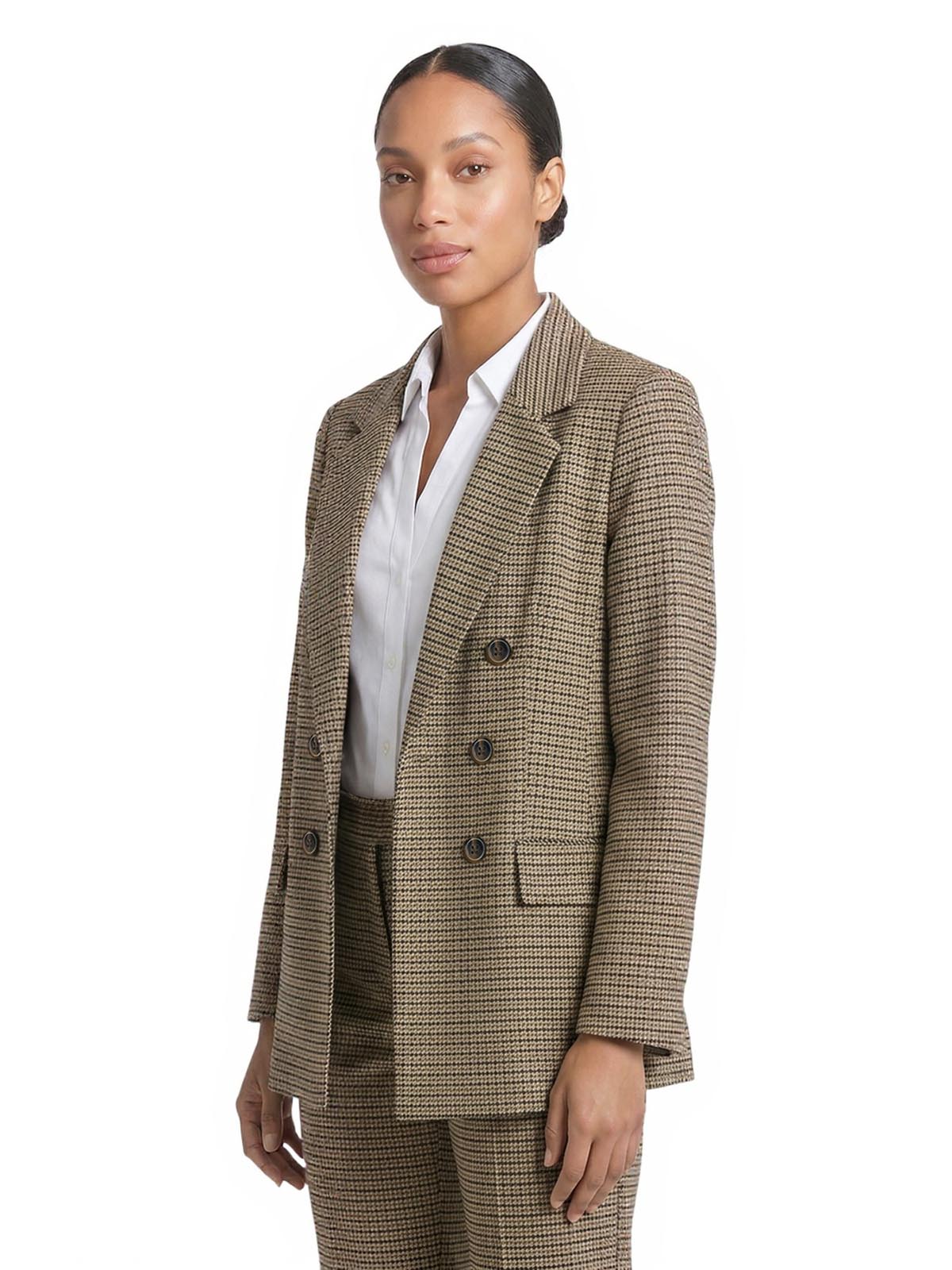 Faux Double Breasted Jacket