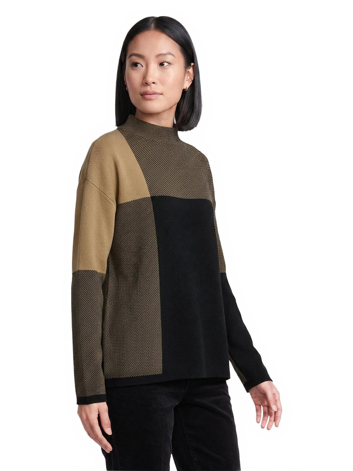 Colorblock Sweater