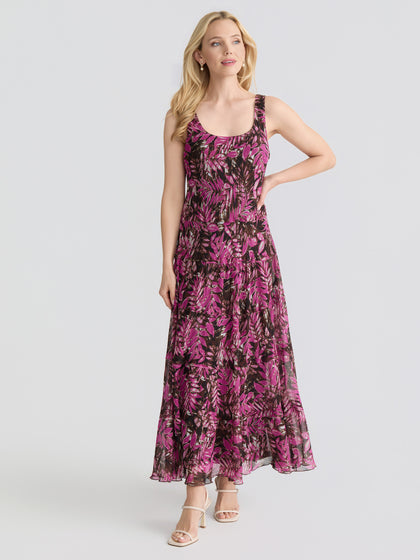 jones new york evening dresses Multi Tier Maxi Dress Unlined Dry Clean JONES NEW YORK EVENING GOWN
