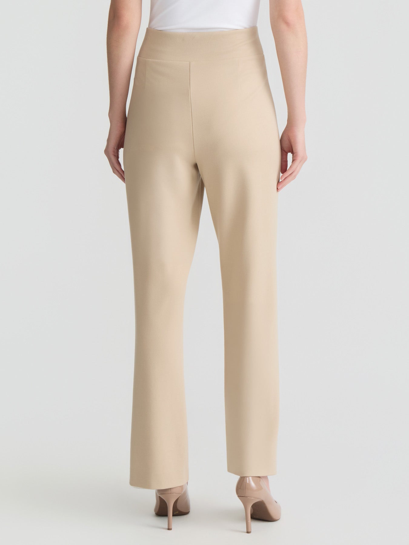 Pull-On Pintuck Pants