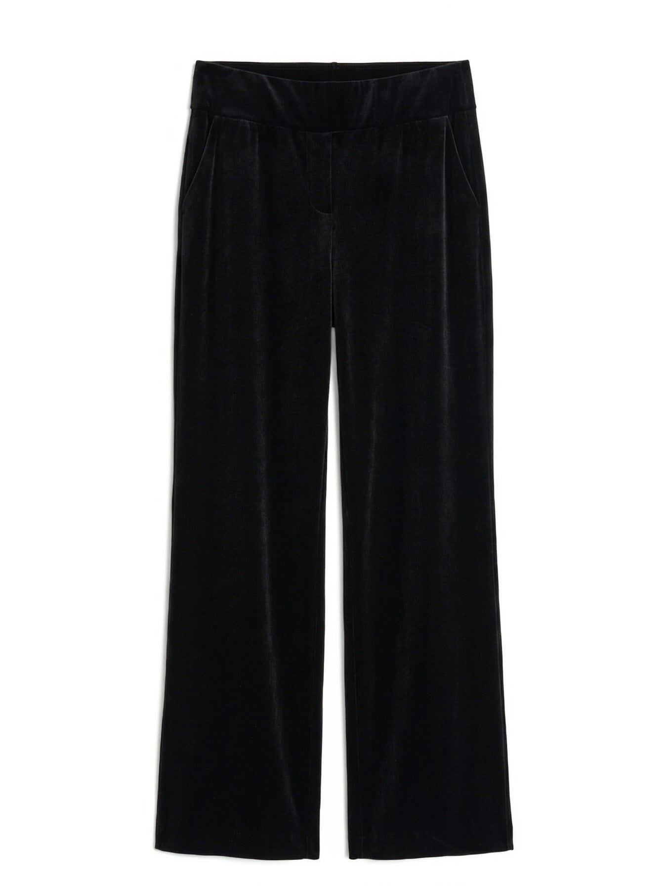 Petite Pull-On Wide Leg Pants