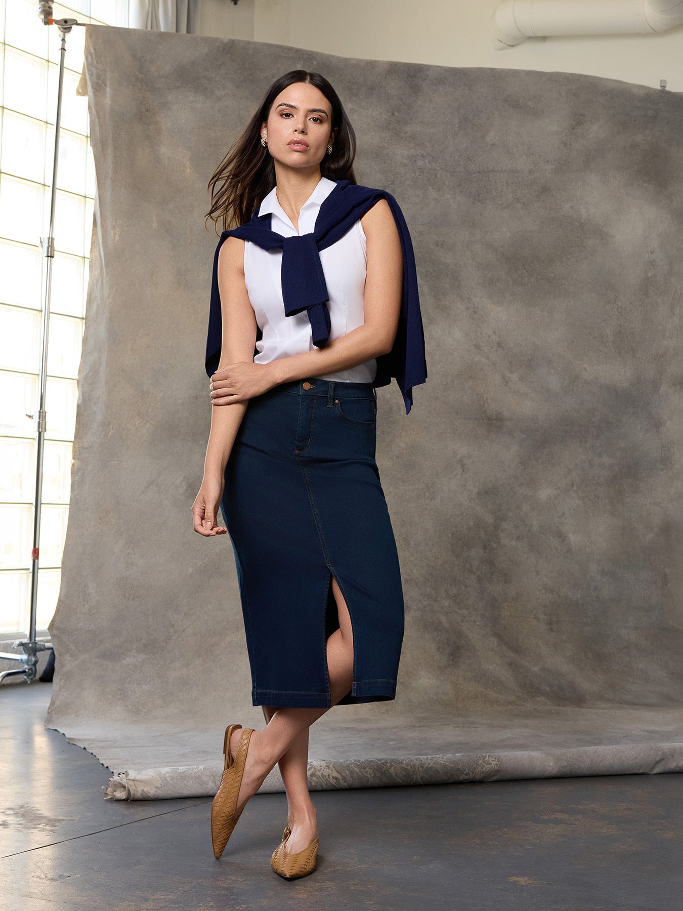 Open Front Icon Cardigan