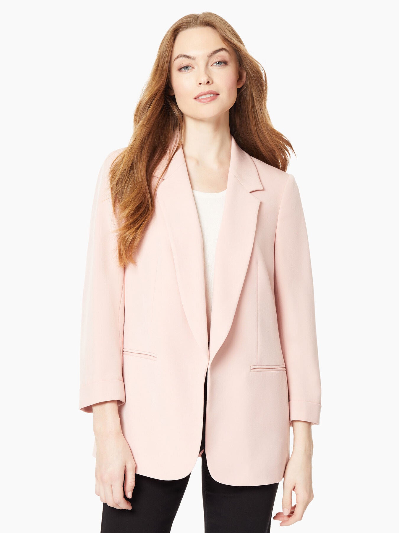 Notch Collar Blazer - Women's Pink Blazer | Jones New York